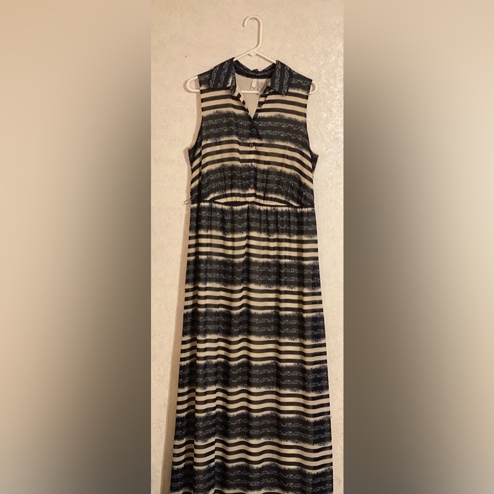 Sleeveless maxi dress SZ 1X